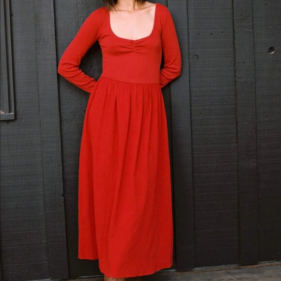 Christy Dawn Dresses & Skirts - SOLD // Christy Dawn Ramona Dress in Crimson Size M